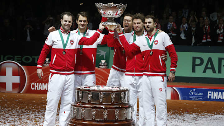 Switzerland wins first Davis Cup title after Federer defeats Gasquet Switzerland wins first Davis Cup title after Federer defeats Gasquet