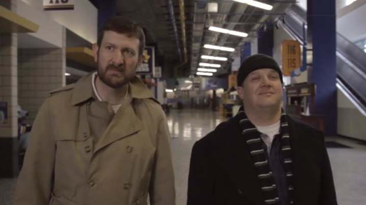 Watch: St. Louis Blues mascot recreates Home Alone Watch: St. Louis Blues mascot recreates Home Alone