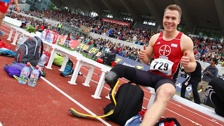 German amputee jumper won't contest exclusion from Euros