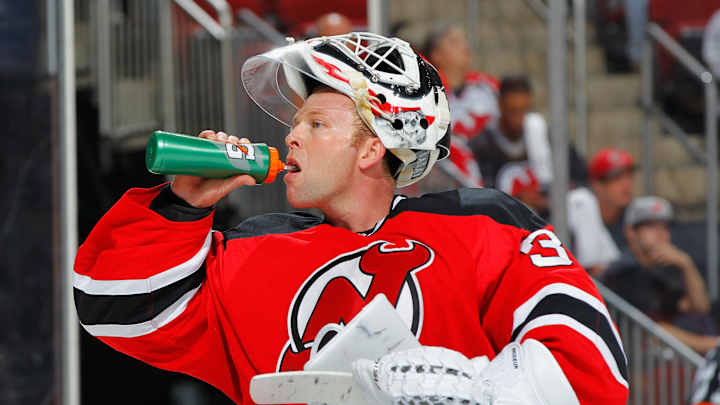 Veteran goalie Martin Brodeur will practice with Blues on tryout basis