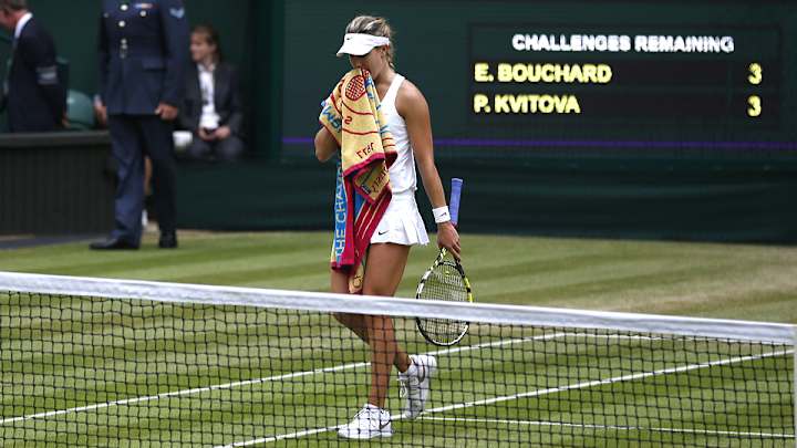 No Wimbledon coronation for Eugenie Bouchard