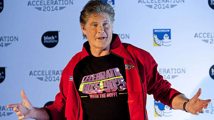 David Hasselhoff spoofs Beats by Dre ad for World Cup final David Hasselhoff spoofs Beats by Dre ad for World Cup final