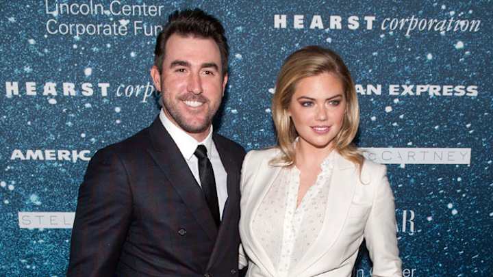 Kate Upton, Justin Verlander are trapeze artists Kate Upton, Justin Verlander are trapeze artists