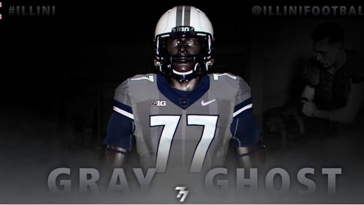 Illinois to wear 'Gray Ghost' uniforms in honor of Red Grange
