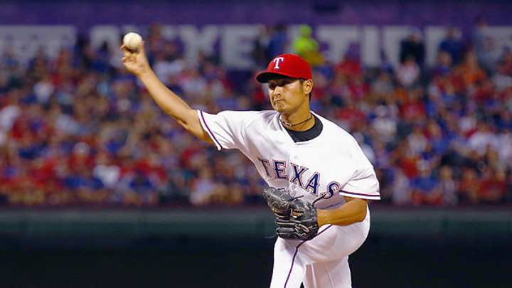Rangers ace Yu Darvish again flirts with no-hitter against Astros