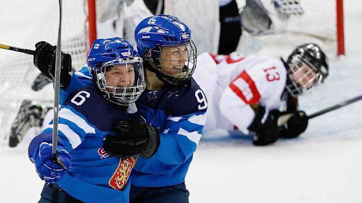 Finland beats Switzerland 4-3 in women's hockey OT