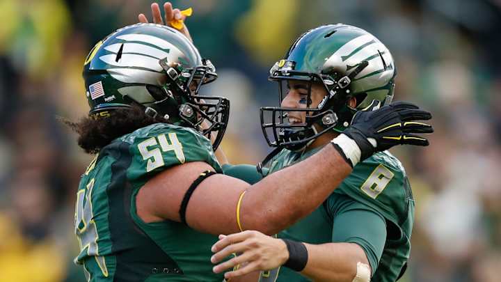 Watch: 'Jesus, girls and Marcus Mariota' the hot topic around Oregon Watch: 'Jesus, girls and Marcus Mariota' the hot topic around Oregon