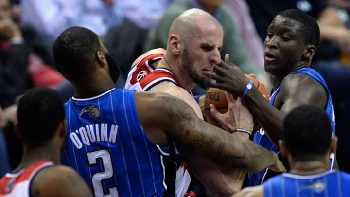 Wizards' Marcin Gortat: NBA should change rules to allow NHL-style fights