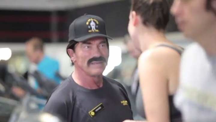 Arnold Schwarzenegger Tries to Prank Gym Patrons Using Awful Disguise