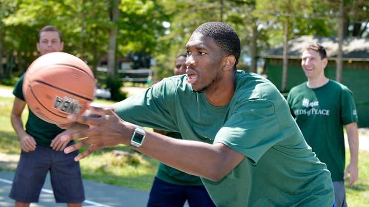 76ers' Joel Embiid is using Twitter to influence his NBA2K15 rating 76ers' Joel Embiid is using Twitter to influence his NBA2K15 rating