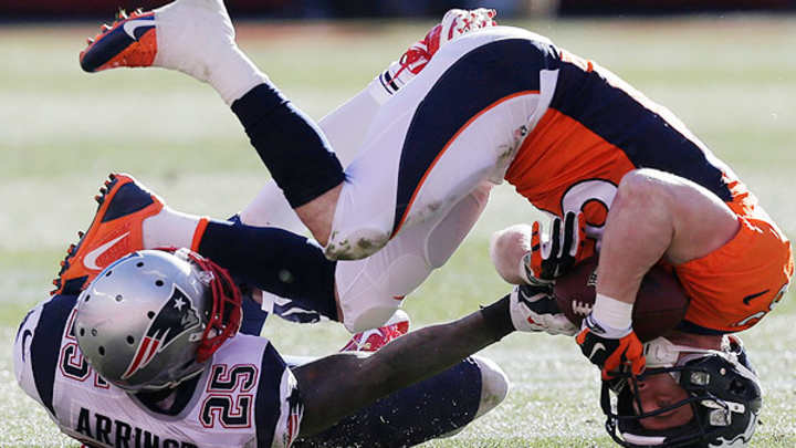 Wes Welker's pick on Aqib Talib 'one of the worst plays I've seen,' says Bill Belichick