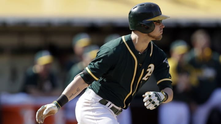 A's outfielder Josh Reddick placed on 15-day DL with knee injury