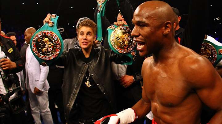 Justin Bieber is training with Floyd Mayweather Justin Bieber is training with Floyd Mayweather