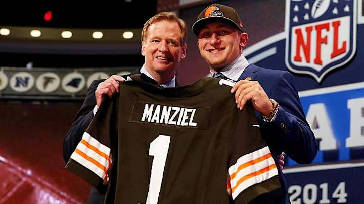 Welcome to Cleveland, Johnny Football; more NFL draft Snaps