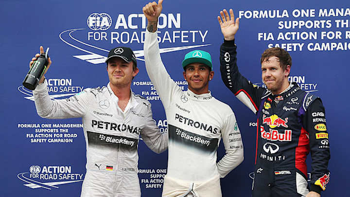 Sebastian Vettel irked with Nico Rosberg at Malaysian GP qualifying