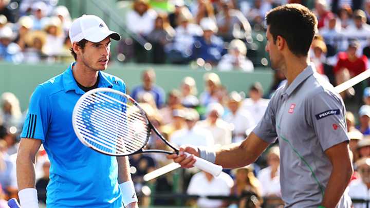 Novak Djokovic ousts Andy Murray amid officiating controversy at Sony Open
