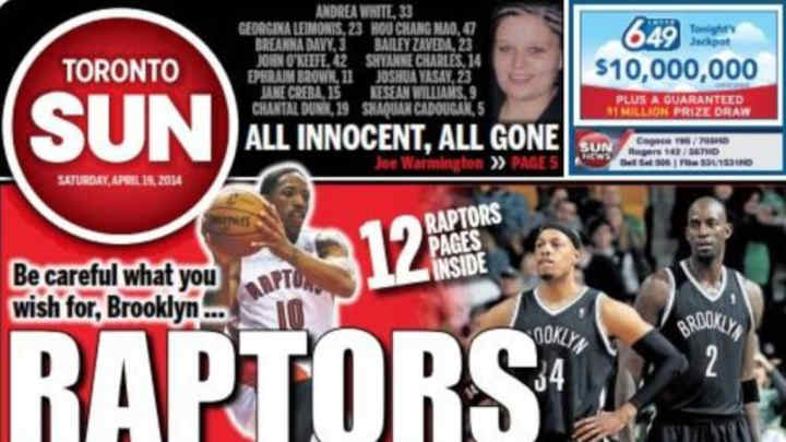 Handicapping What the Next Front Page Headline Will Be in the Ongoing Feud Between The Toronto Sun and The New York Daily News