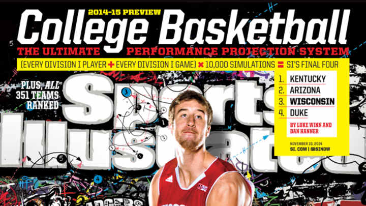 SI cover: College Basketball preview, Wisconsin's Frank Kaminsky