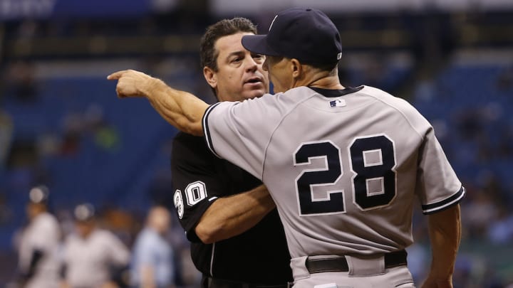 Joe Girardi on Jeter being hit: 'We're going to be pissed'