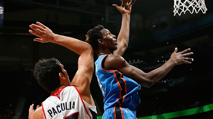 Report: 76ers will acquire, waive Thunder center Hasheem Thabeet