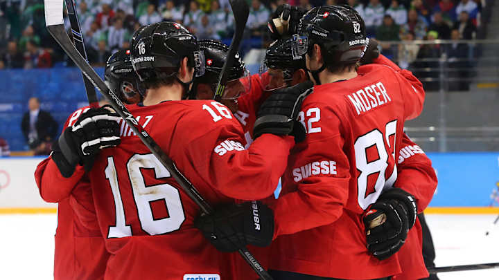 Swiss beat Latvians 1-0 with 7.9 seconds left