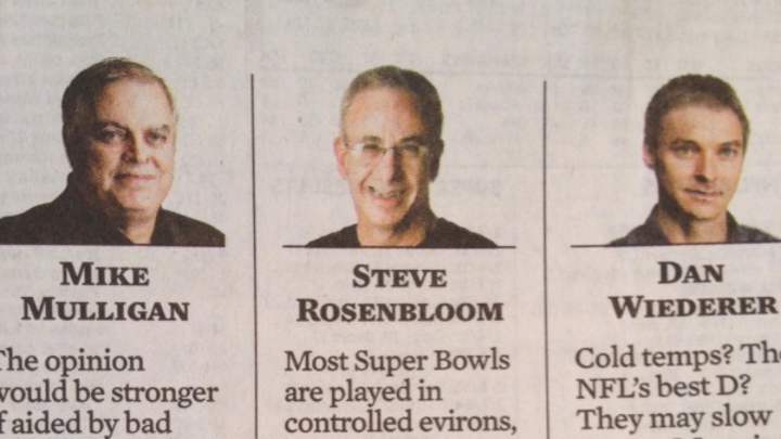 Newspaper Columnist Says Chicago Bears Will Win Super Bowl 75-0