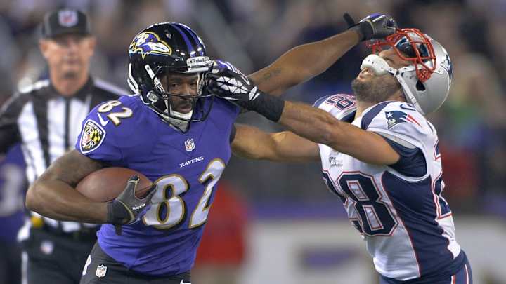 Ravens' Joe Flacco: Wide receiver Torrey Smith a '100-catch guy' Ravens' Joe Flacco: Wide receiver Torrey Smith a '100-catch guy'