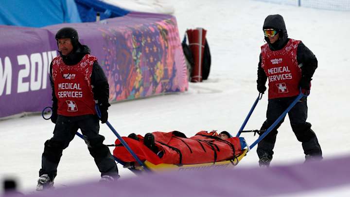 Italian snowboard racer Visintin injured in crash