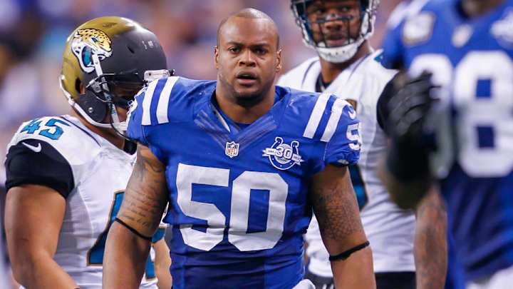 Colts LB Jerrell Freeman, DE Arthur Jones out Sunday vs. Jaguars