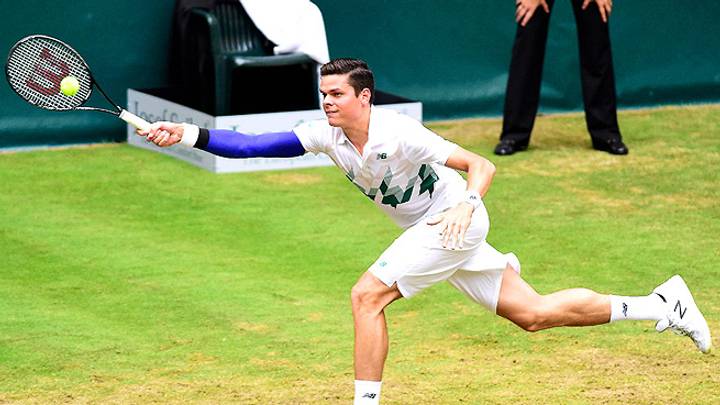 Milos Raonic knocked out by a wild card in Halle