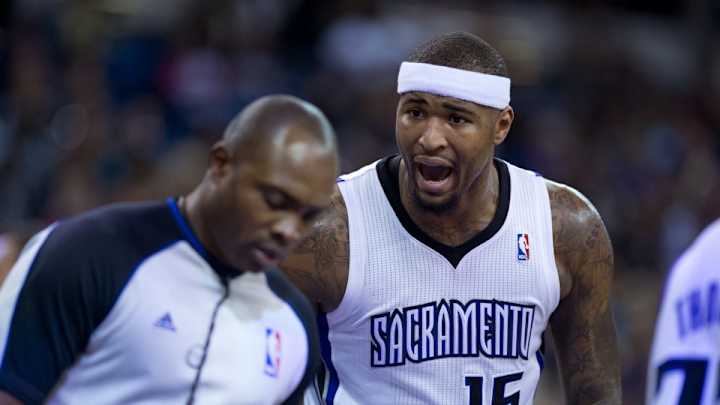 DeMarcus Cousins has reminder in his locker to avoid technicals DeMarcus Cousins has reminder in his locker to avoid technicals