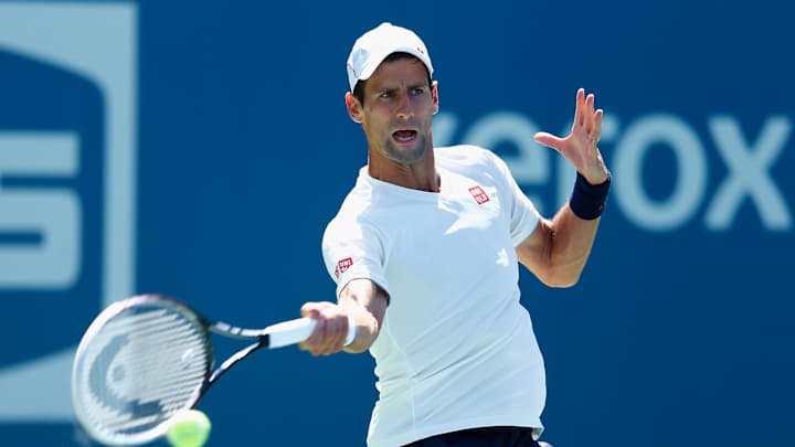Novak Djokovic at the U.S. Open