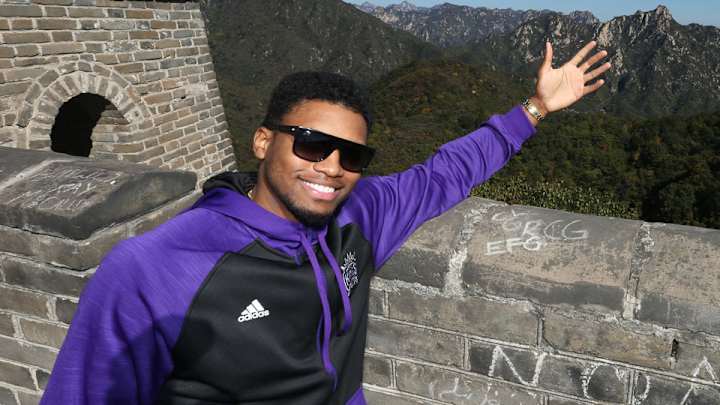 Player diary: Rudy Gay on the Great Wall of China, Kevin Garnett and more