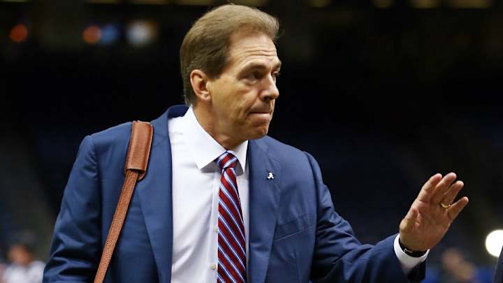 Nick Saban ate gator for the first time