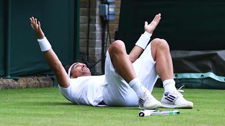 Italy's Fognini fined $27,500 at Wimbledon