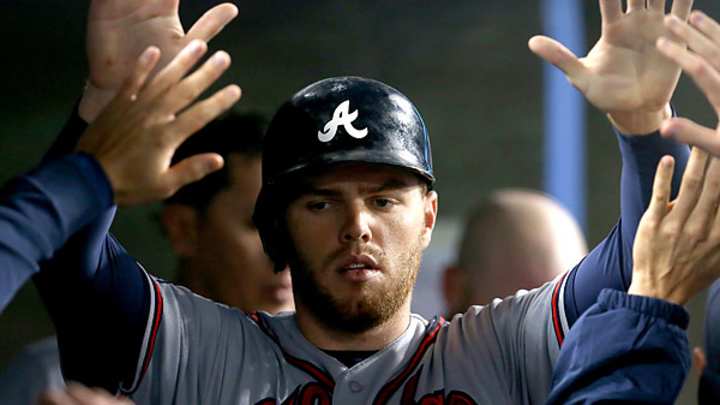 Braves ink Freddie Freeman to franchise-record $135 million, eight-year deal Braves ink Freddie Freeman to franchise-record $135 million, eight-year deal