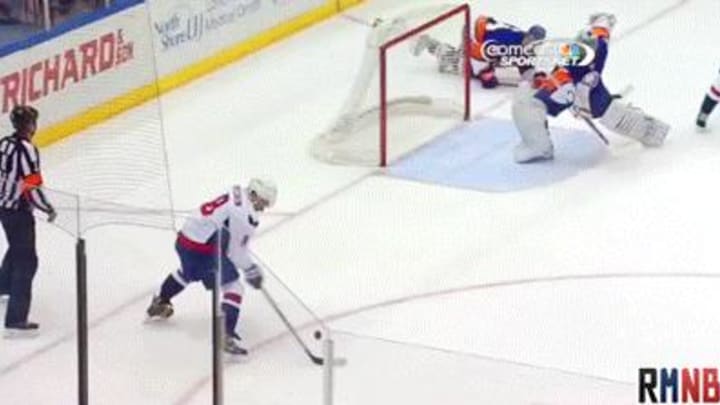 Calvin de Haan of Islanders hurt after collision, Ovechkin's shot off chest Calvin de Haan of Islanders hurt after collision, Ovechkin's shot off chest