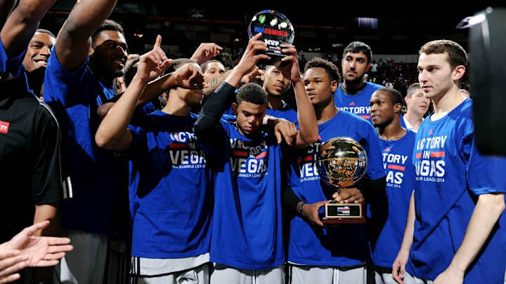 The Kings were very happy to win the Summer League