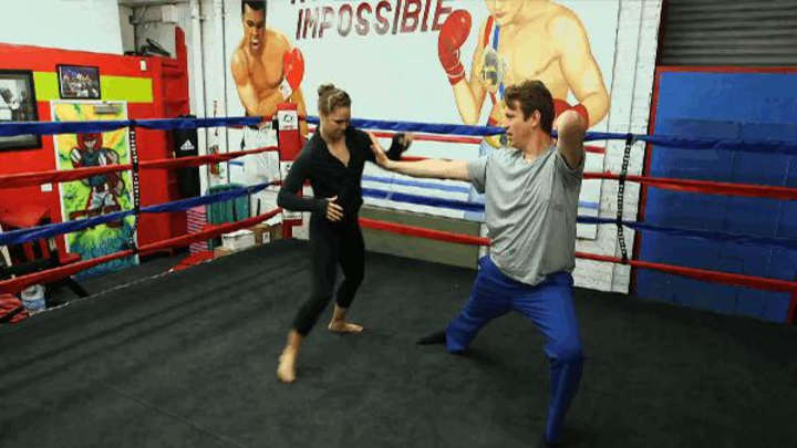 Watch Ronda Rousey Dismantle Comedian Pete Holmes