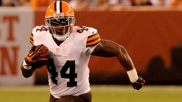 Browns RB Ben Tate (knee) listed as probable for game vs. Titans