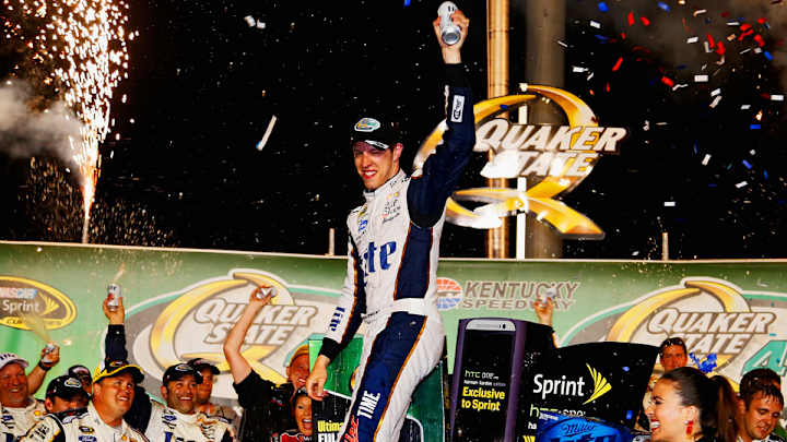 Keselowski wins for 2nd time at Kentucky Speedway