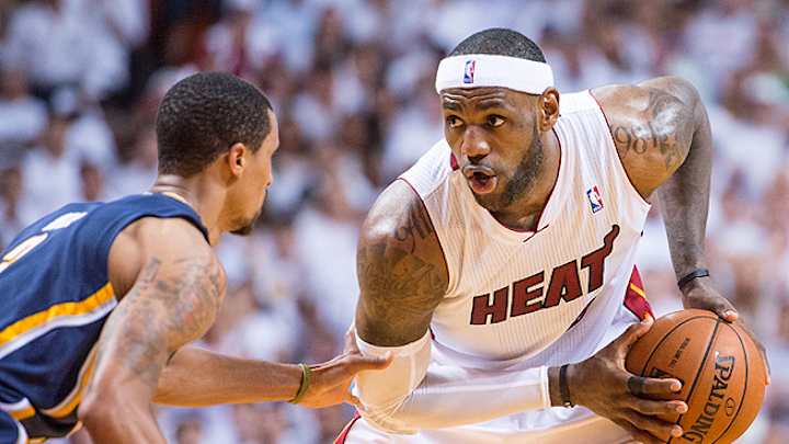 Pacers provoke James as Heat's stars shine in Game 4 rout