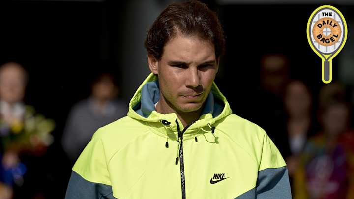 Daily Bagel: Nadal visits London's O2 Arena just a week after surgery