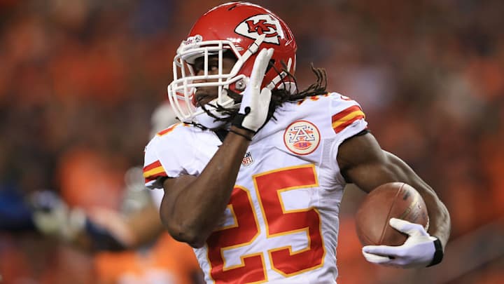 Jamaal Charles jokes that he didn't intend to hold out of training camp Jamaal Charles jokes that he didn't intend to hold out of training camp