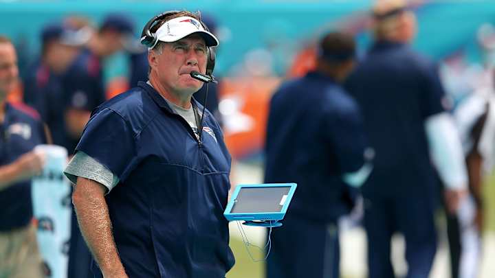 Patriots head coach Bill Belichick 'overwhelmed' by new NFL tablets