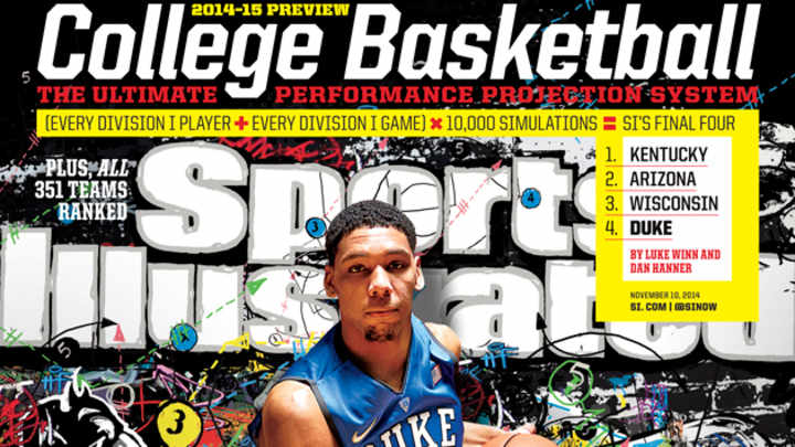 SI cover: College Basketball preview, Duke's Jahlil Okafor
