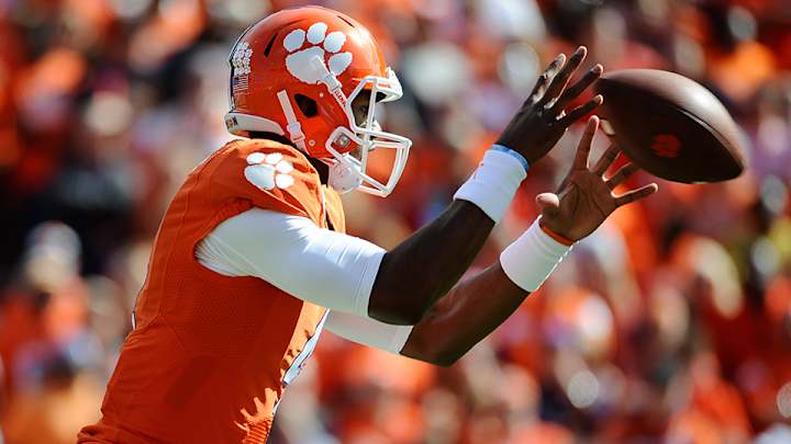 Clemson QB Deshaun Watson suffers apparent left knee injury Clemson QB Deshaun Watson suffers apparent left knee injury