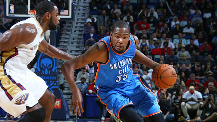 Despite loss, Thunder's Kevin Durant shows flashes in season debut Despite loss, Thunder's Kevin Durant shows flashes in season debut