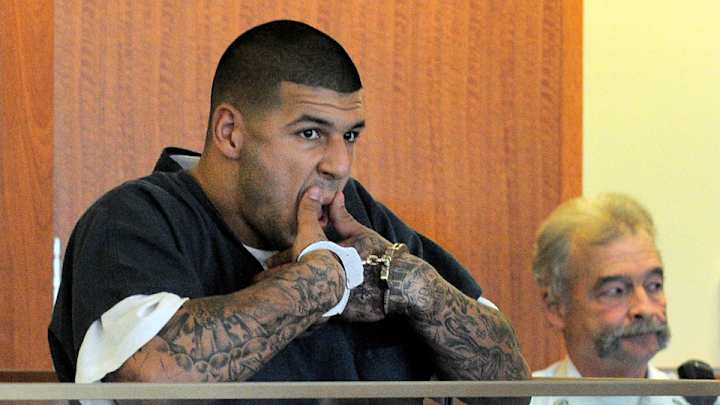 Aaron Hernandez can now watch the NFL on Sundays - from jail