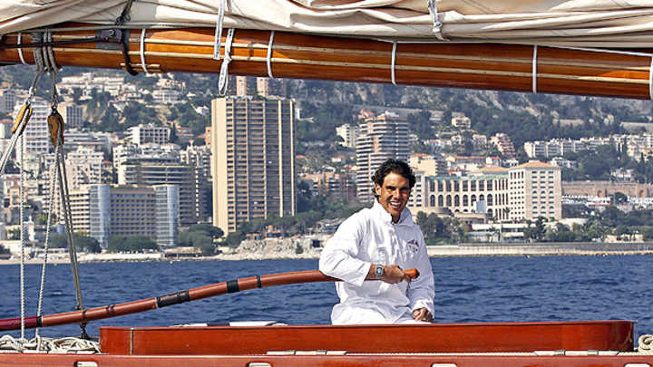 Photos: Rafael Nadal is on a boat in Monte Carlo